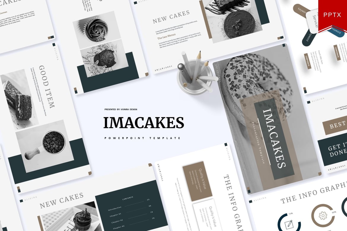 Template Presentasi Imacakes | Powerpoint yang Menarik dan Profesional