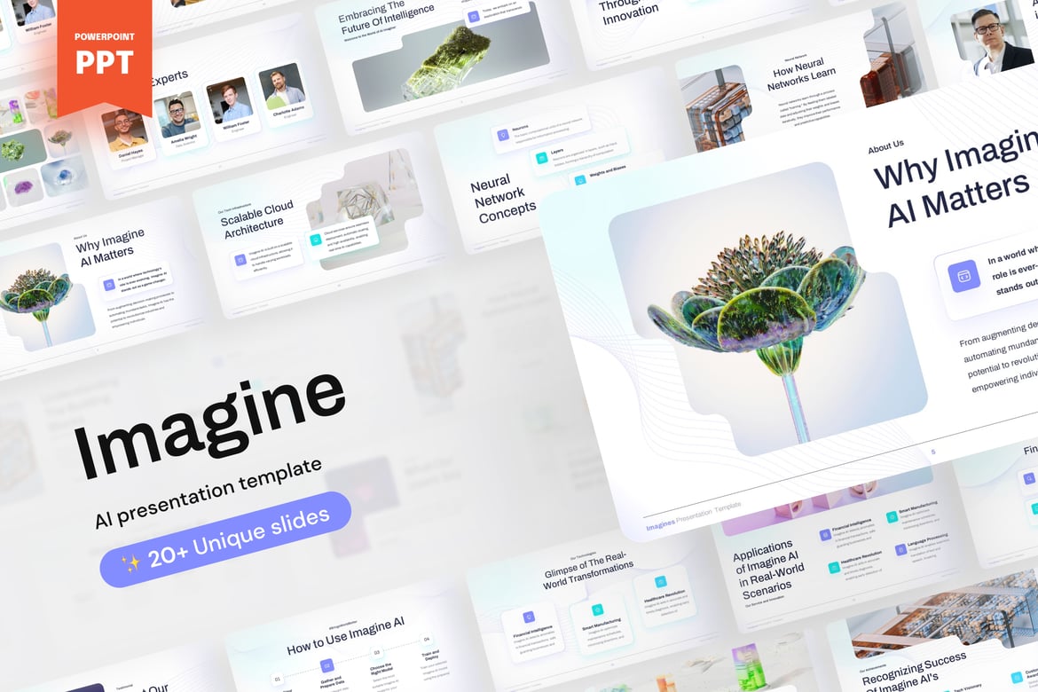 Template Presentasi PowerPoint AI yang Menginspirasi