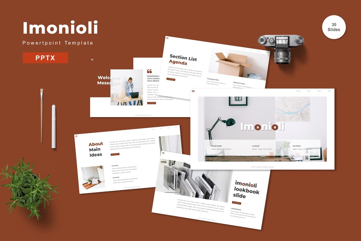 Imonioli - Template Powerpoint Profesional untuk Semua Kebutuhan