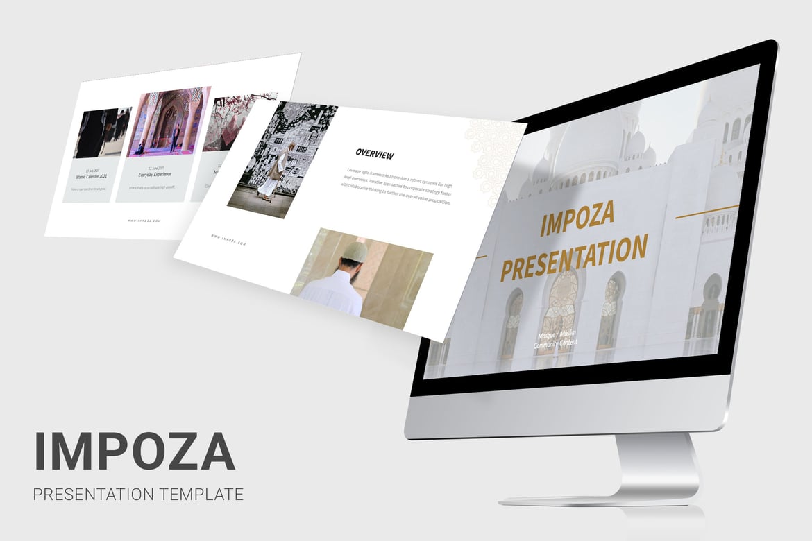 Template PowerPoint Acara Ramadan Islami - Impoza