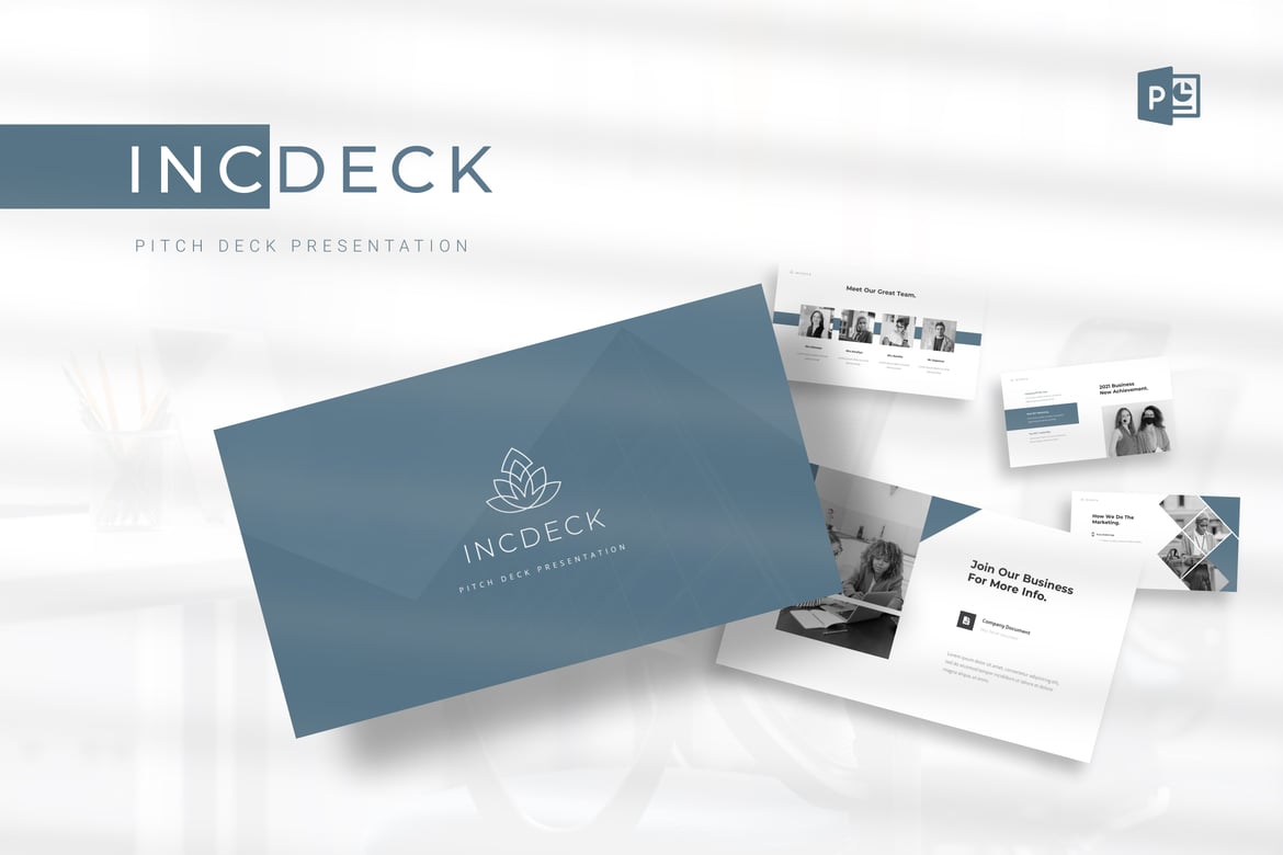 Template PowerPoint Inchdeck - Presentasi Bisnis yang Menarik