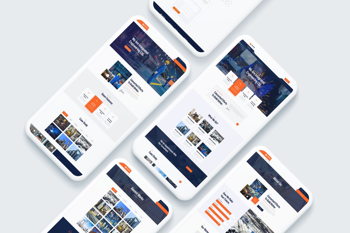 Industing - Template Website untuk Industri dan Pabrik yang Profesional