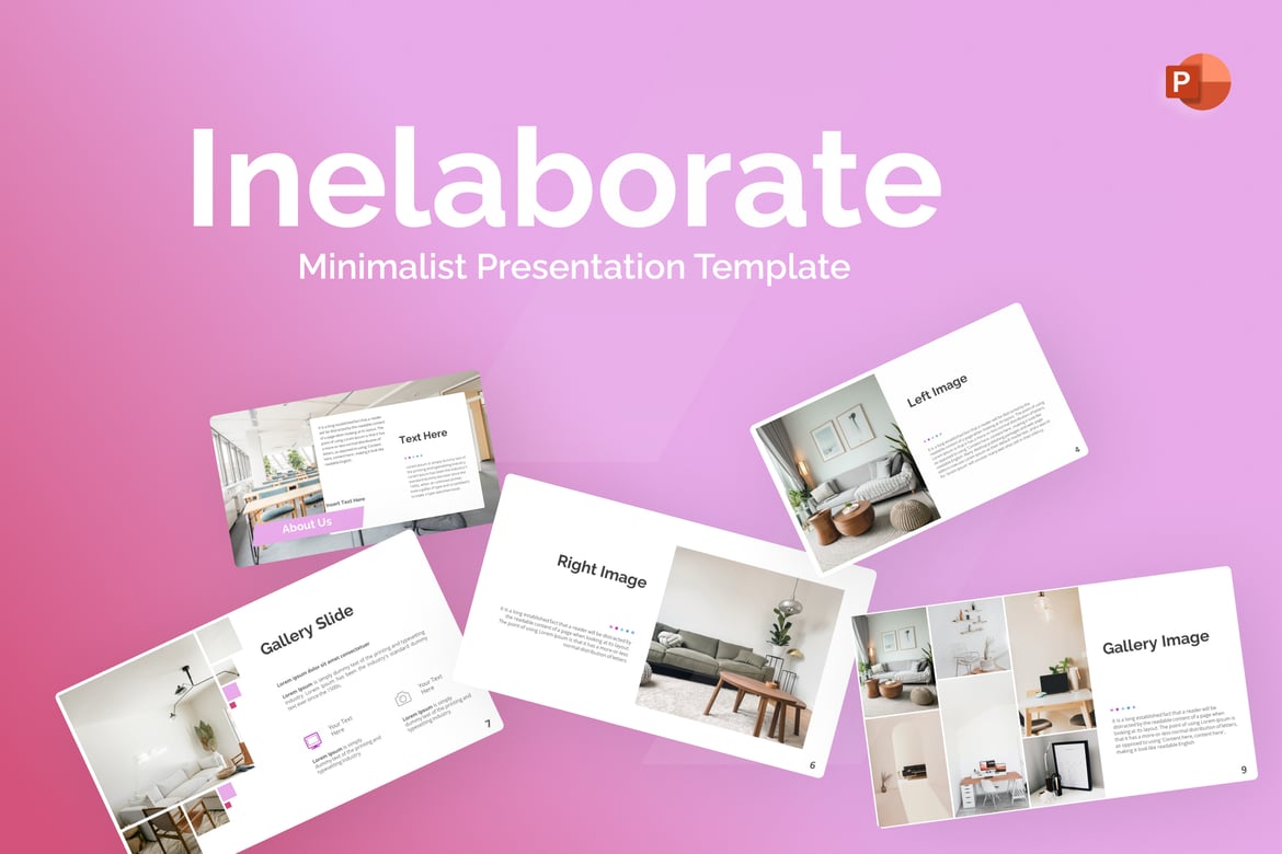 Template PowerPoint Minimalis yang Elegan dan Efektif