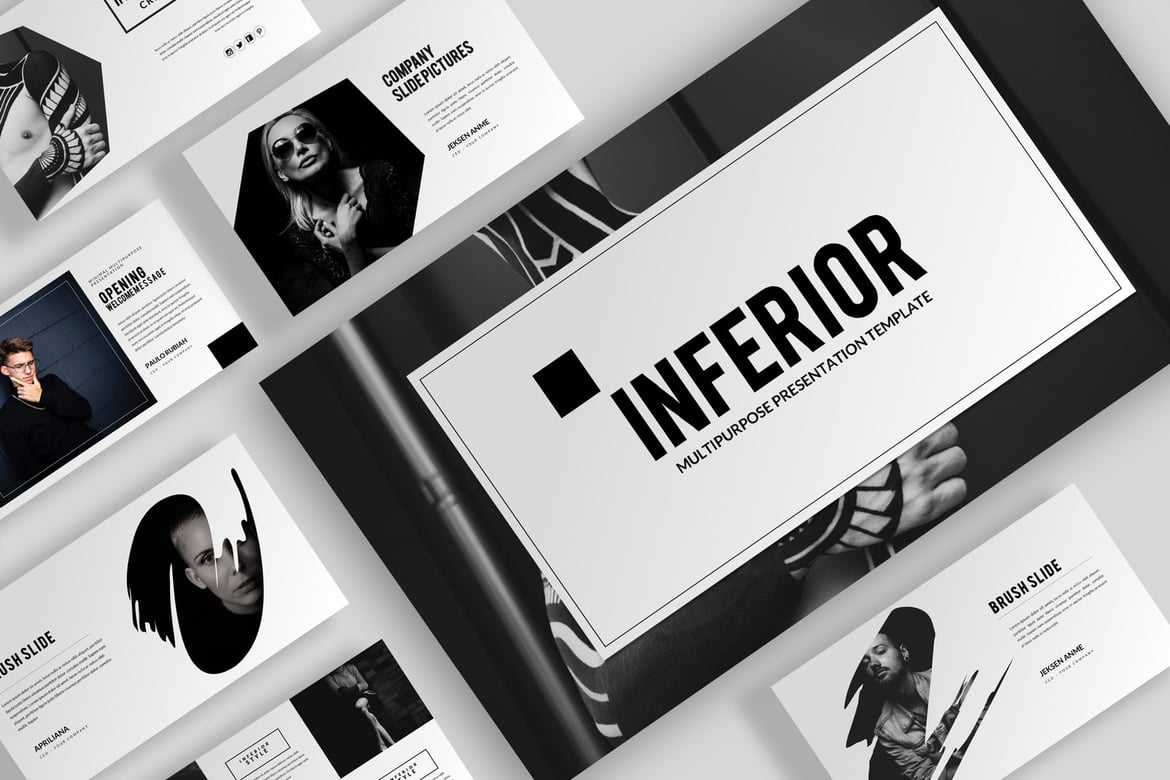 Template Presentasi PowerPoint Kreatif dan Modern