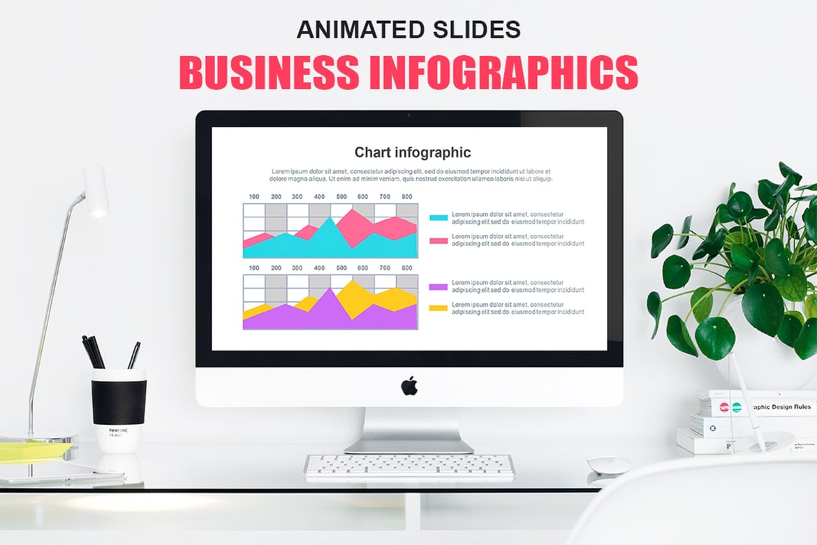 Template Presentasi Powerpoint Infografis yang Menarik