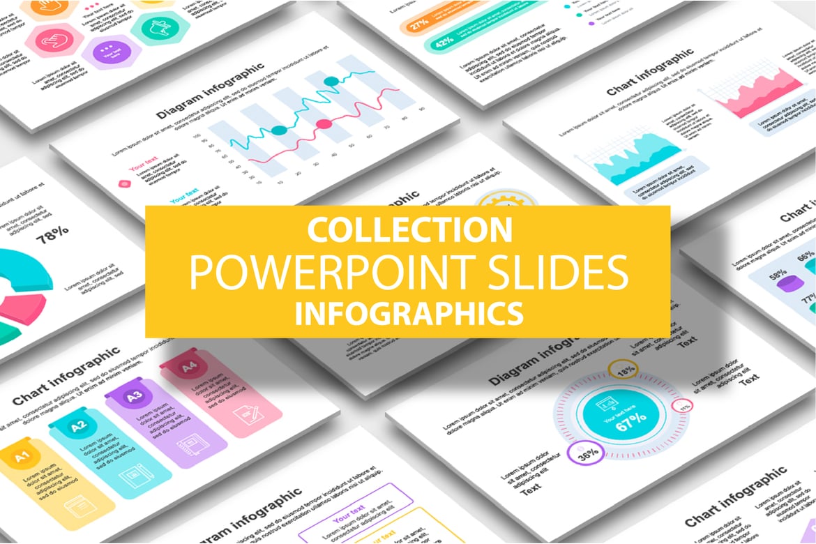Template Presentasi PowerPoint Infografis yang Menarik