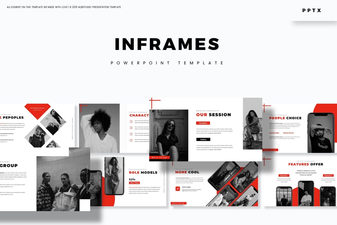 Inframes - Template PowerPoint Serbaguna