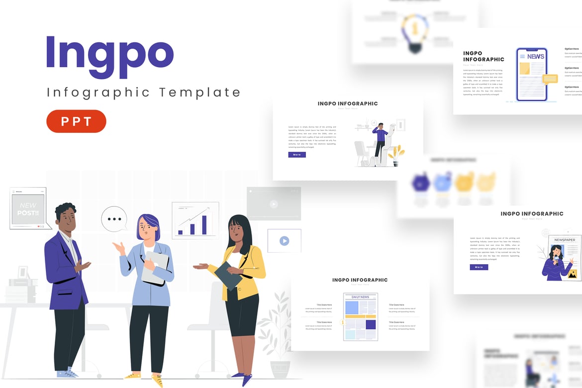 Template Presentasi PowerPoint Ingpo yang Menarik dan Mudah Digunakan