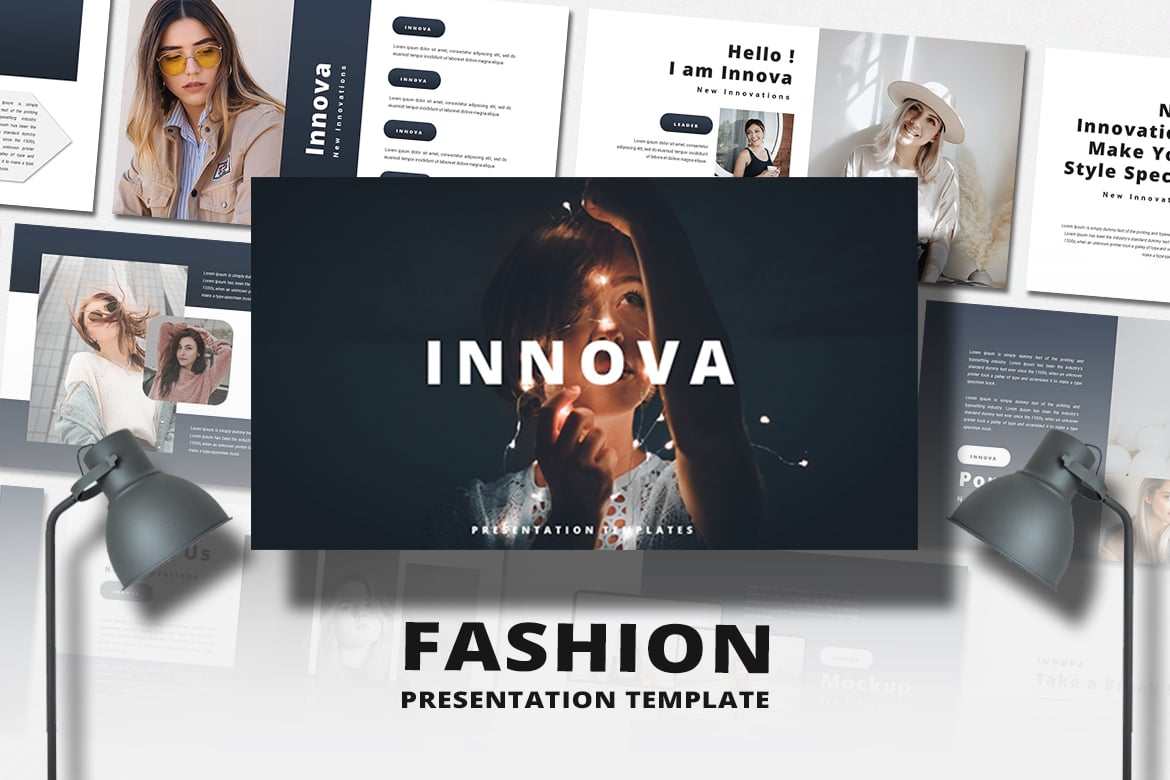 Innova - Template Presentasi PowerPoint Modern dan Kreatif