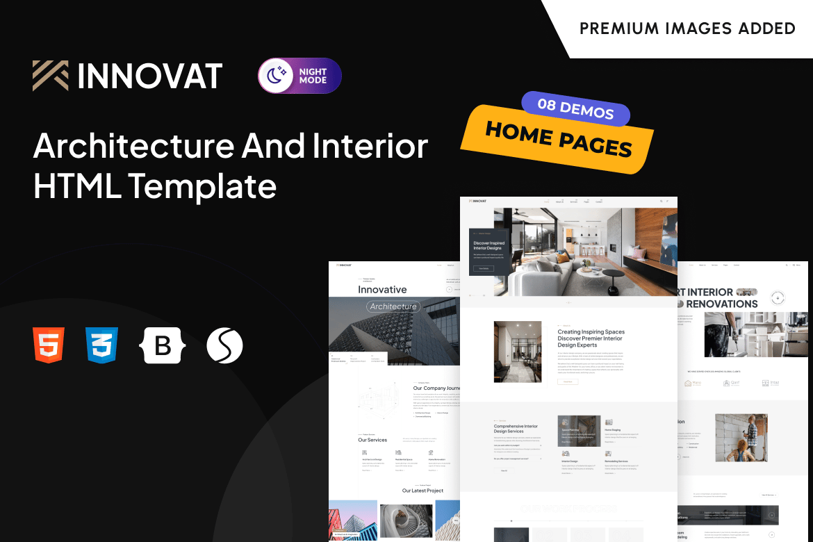 Template Web Innovat - Solusi Profesional untuk Desain Arsitektur dan Interior Anda