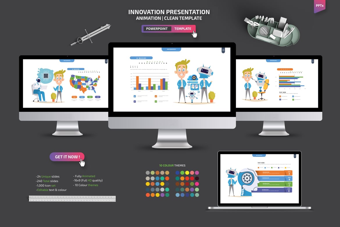 Template Presentasi Powerpoint Inovatif untuk Meningkatkan Presentasi Anda