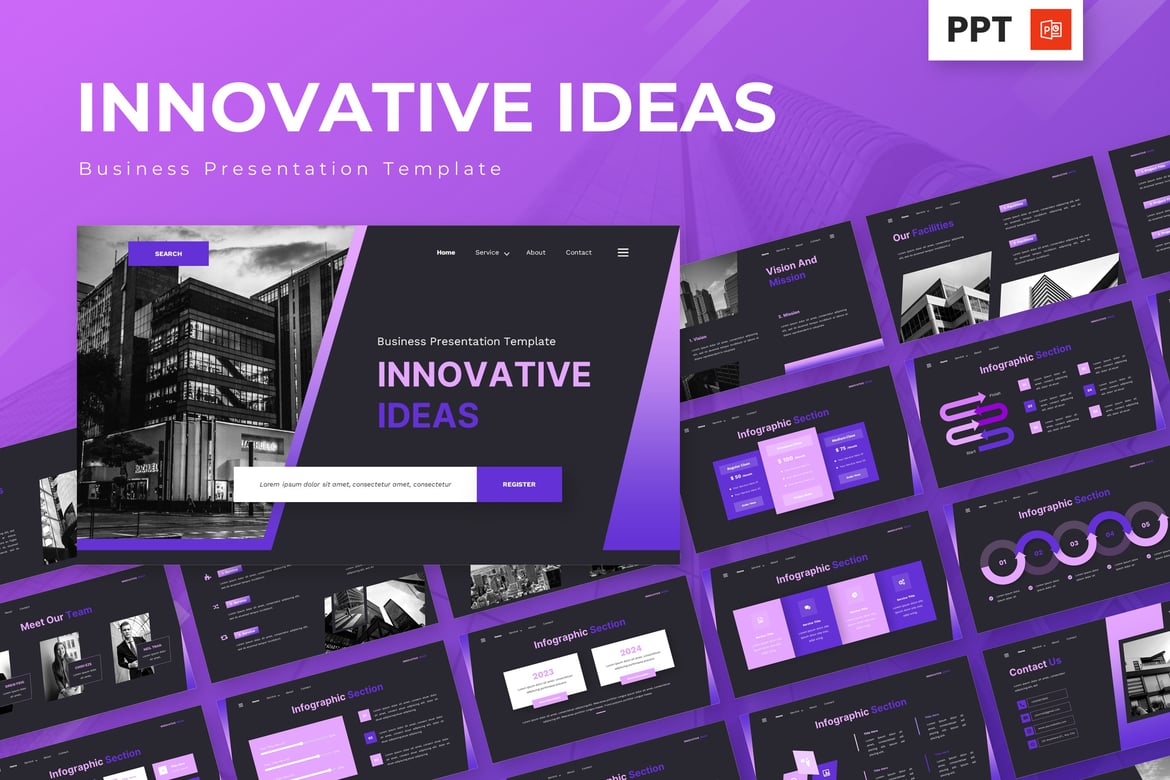 Template PowerPoint Inovatif untuk Presentasi Bisnis yang Menarik
