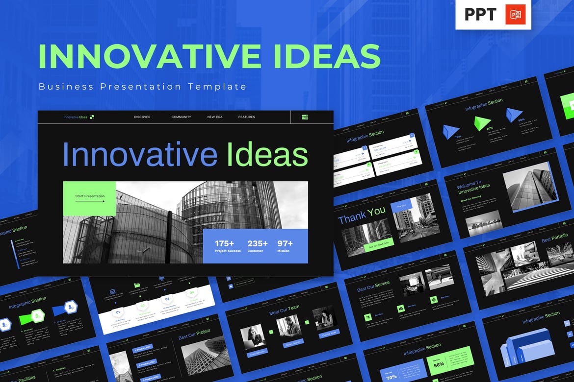 Template PowerPoint Inovatif untuk Presentasi Bisnis yang Menarik