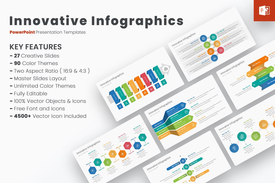 Template PowerPoint Infografis yang Inovatif dan Menarik