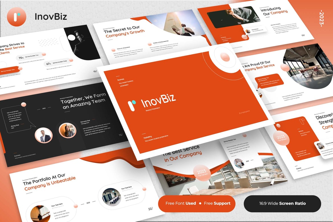 InovBiz - Template PowerPoint Bisnis yang Menarik