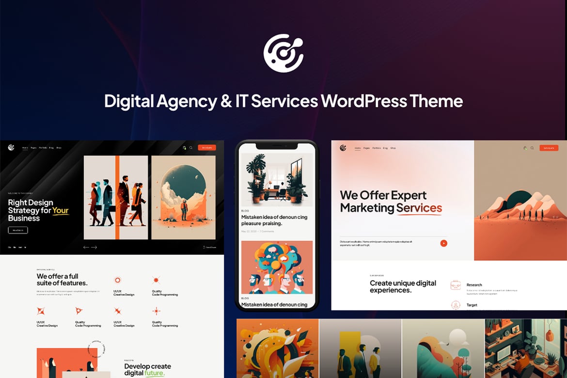 Tema WordPress Inset - Solusi Modern untuk Agensi Digital Anda