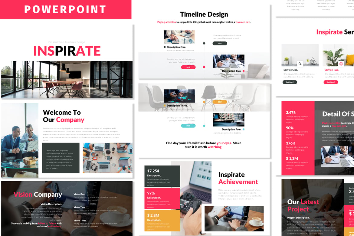 Inspirate - Template Powerpoint yang Menarik dan Multifungsi