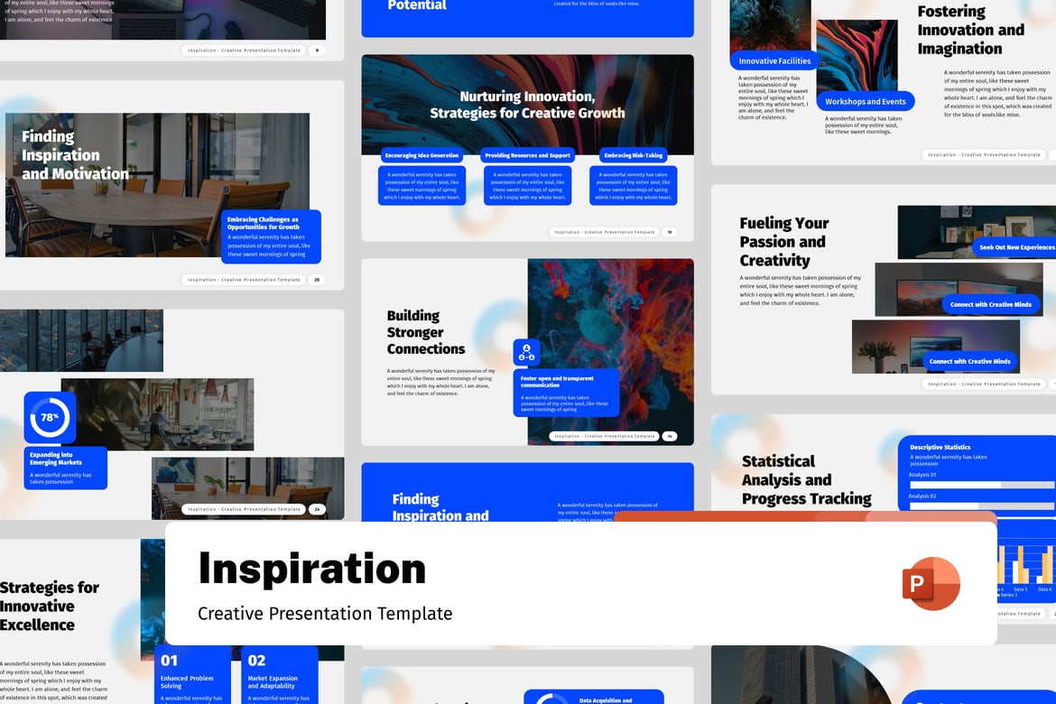 Template Presentasi PowerPoint Kreatif yang Menginspirasi