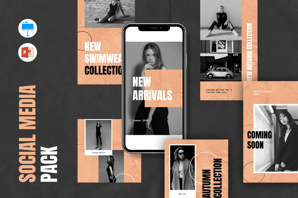 Template Powerpoint & Keynote Instagram yang Menarik