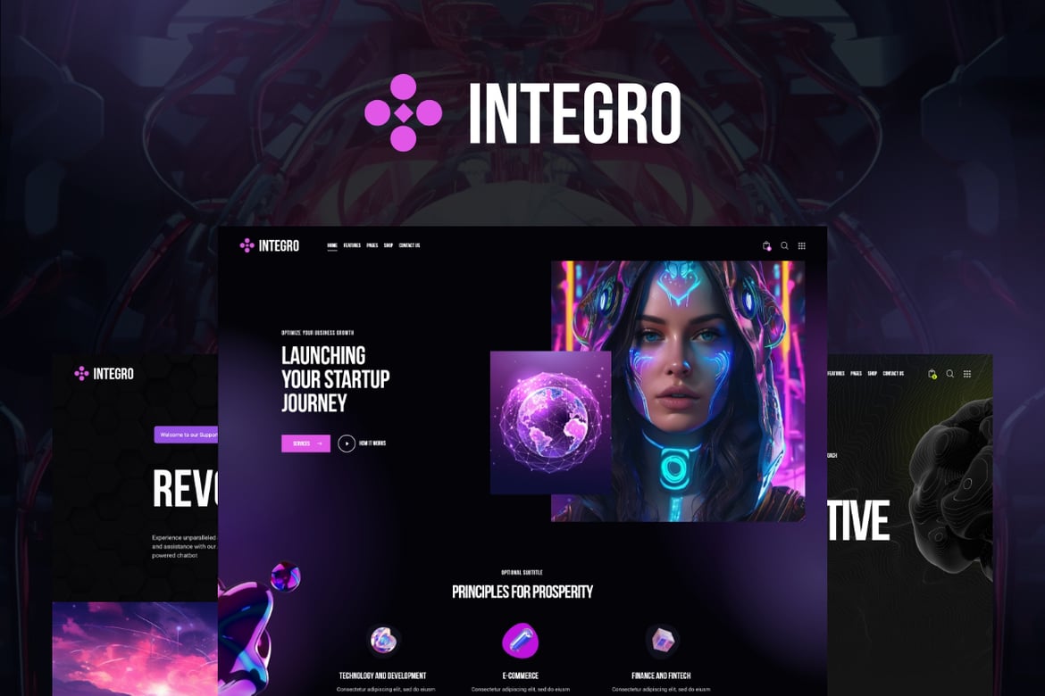 Tema WordPress Integro: Solusi Kreatif untuk Agensi Digital Anda