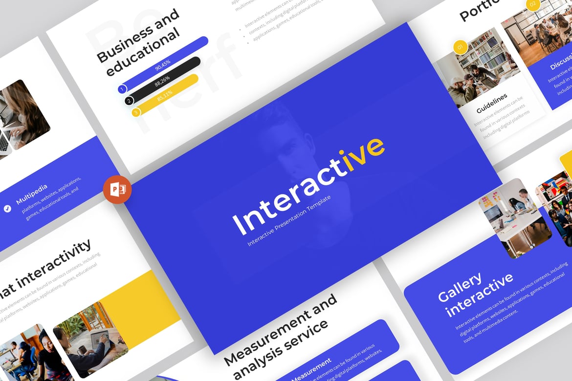 Template Powerpoint Interaktif untuk Presentasi Menarik