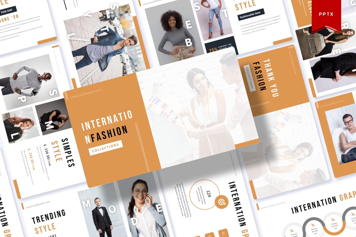 Template Presentasi PowerPoint Internation yang Profesional dan Menarik