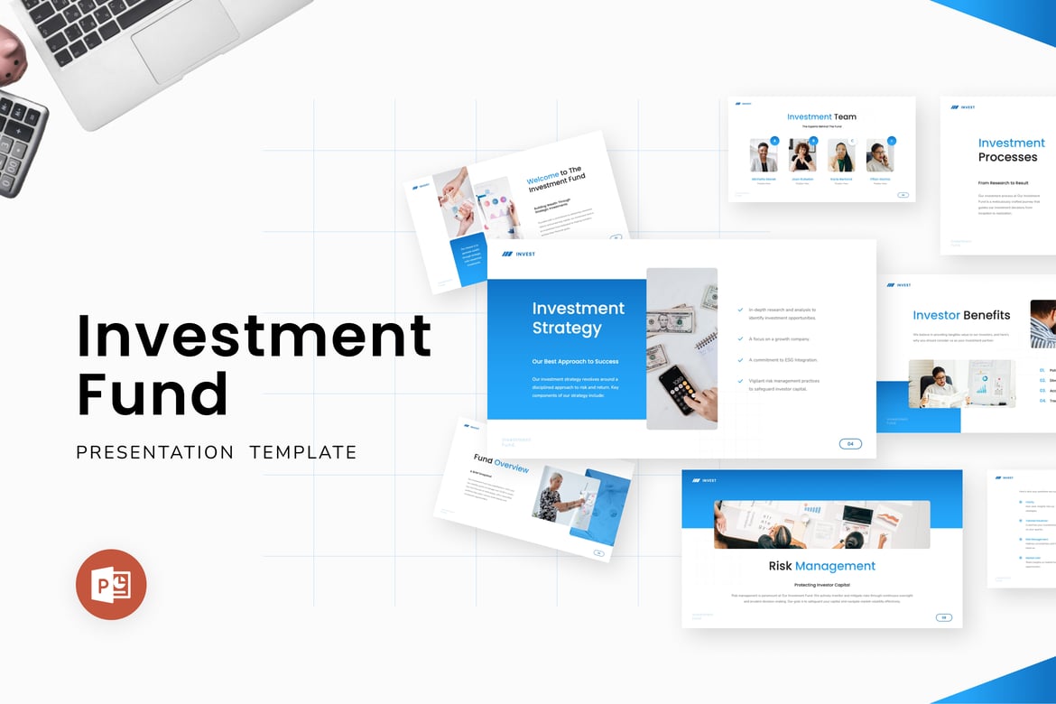 Template Powerpoint Investasi yang Menarik dan Profesional