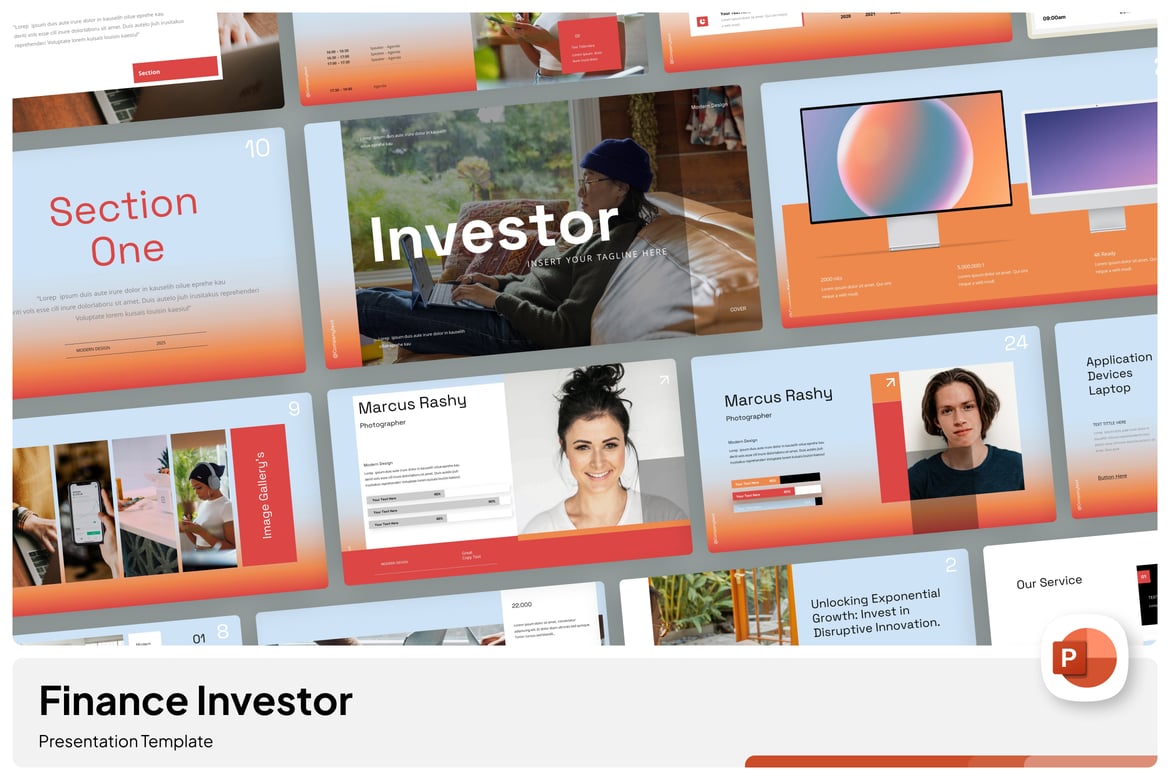 Template Presentasi Keuangan untuk Investor yang Menarik