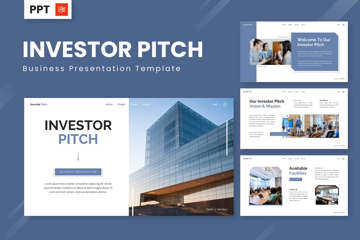 Template Powerpoint untuk Pitch Investor yang Menarik dan Profesional