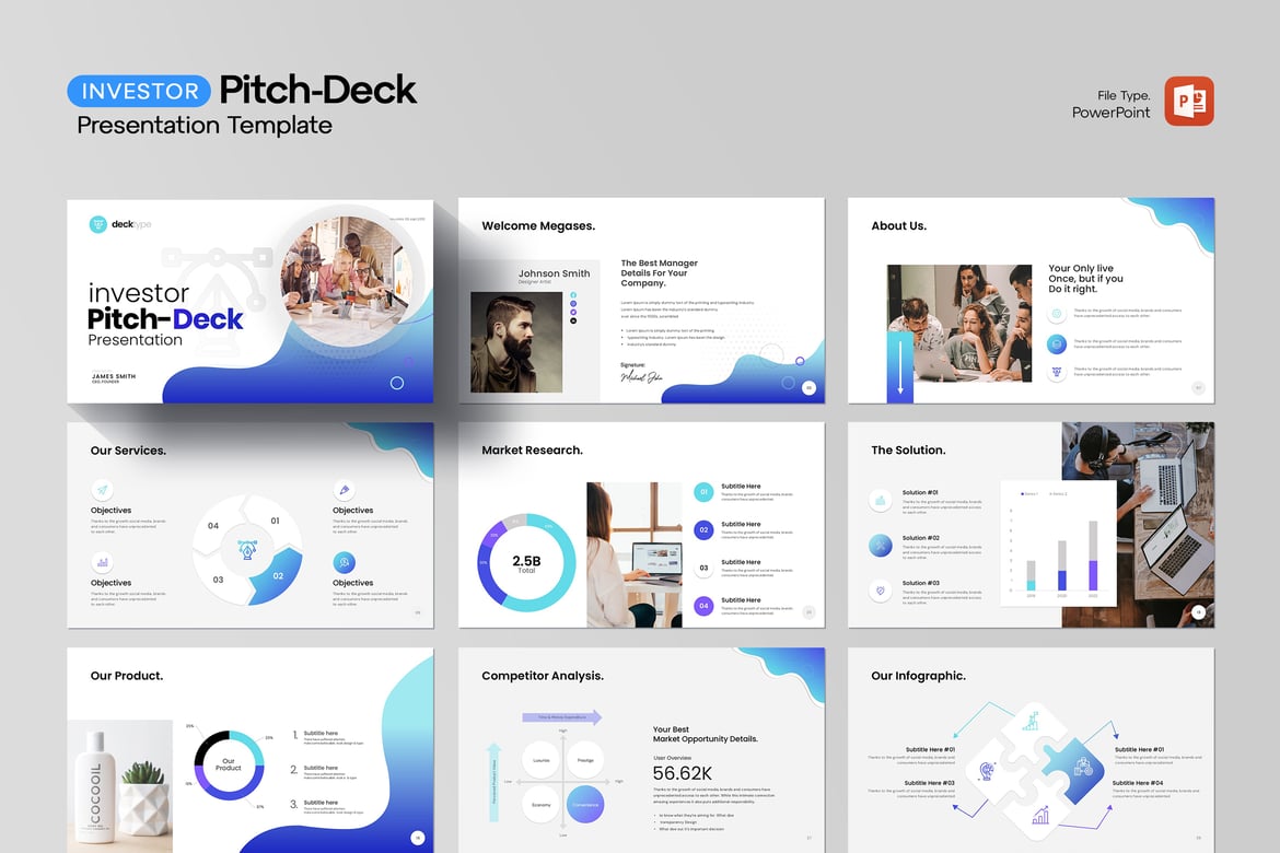 Template Presentasi Investor Pitch yang Menarik dan Profesional
