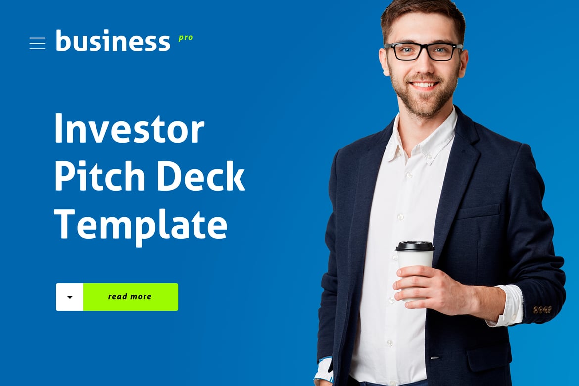 Template PowerPoint Pitch Deck untuk Investor yang Menarik