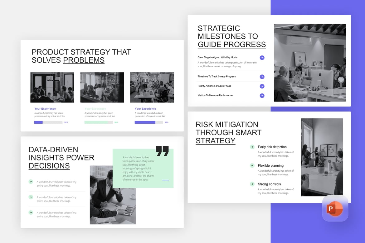 Template PowerPoint Proposal Investor yang Modern dan Profesional