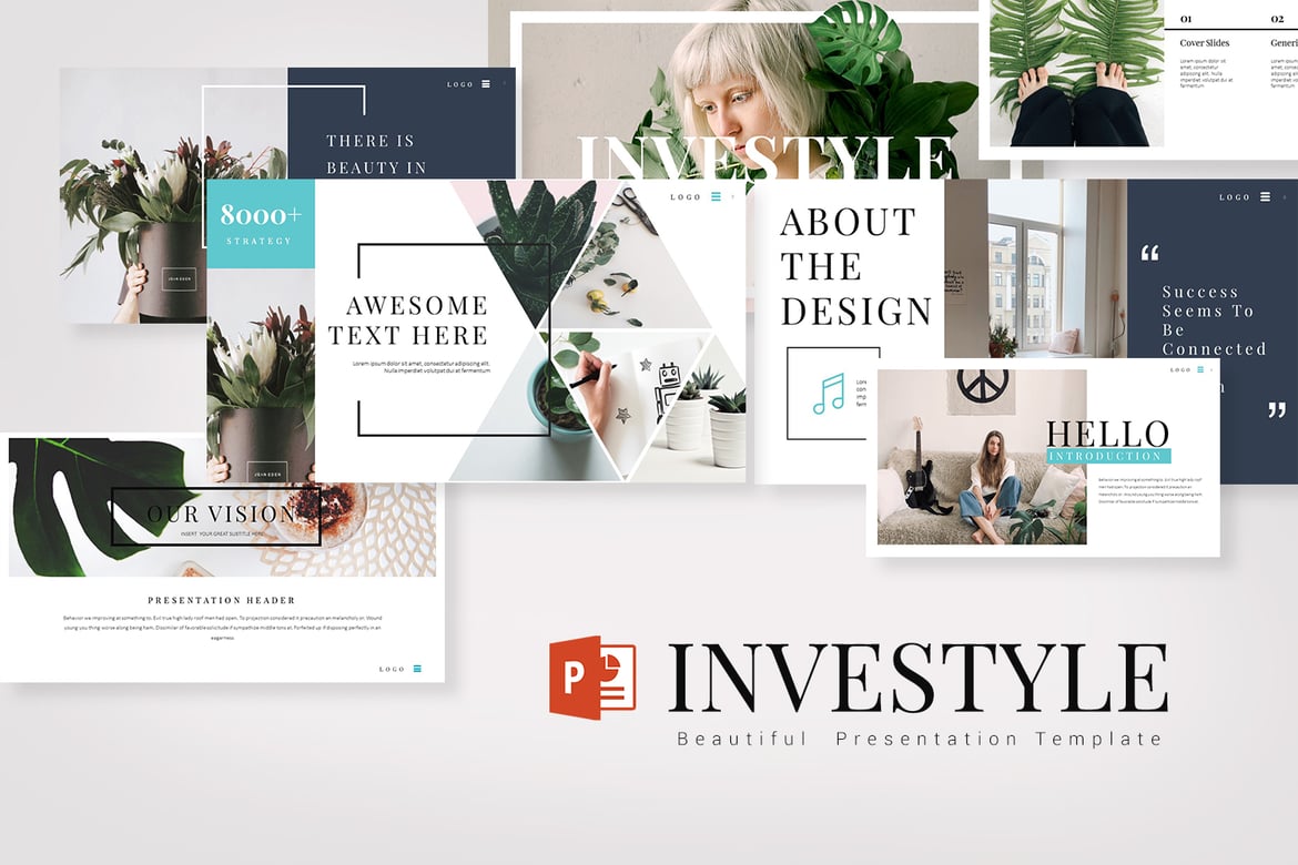 Template PowerPoint INVESTYLE: Solusi Presentasi Profesional dan Menarik