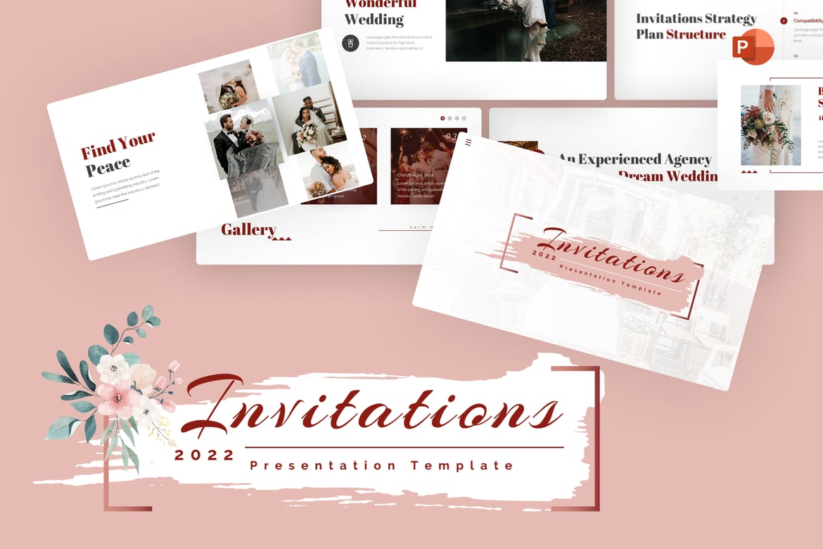 Template PowerPoint Undangan Acara yang Menarik