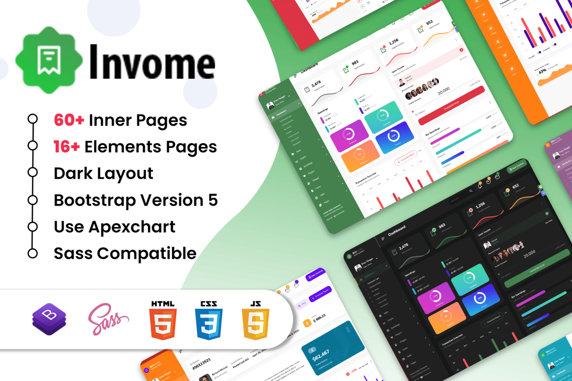 Template Dashboard Admin Bootstrap Modern dan Responsif