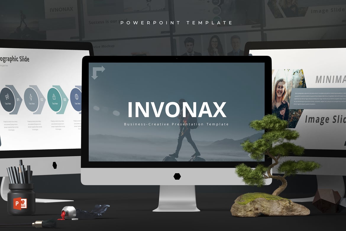 Invonax - Template PowerPoint Serbaguna yang Menarik