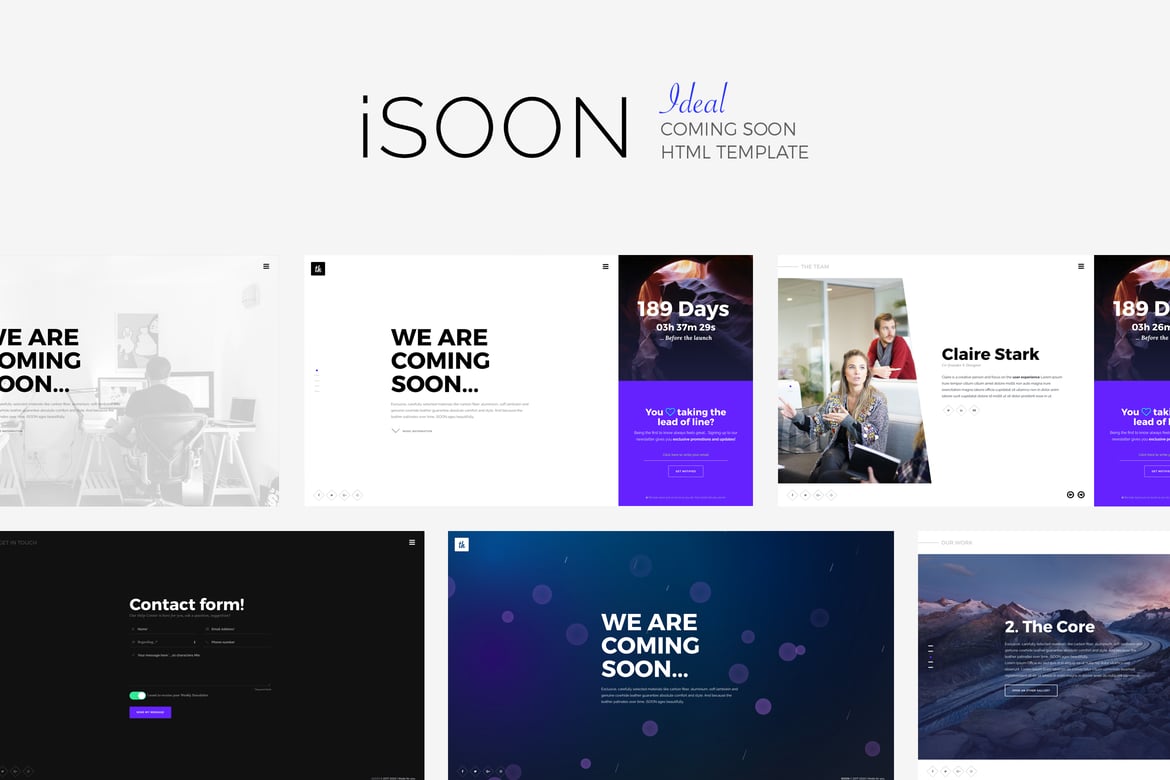 iSOON - Template Website Coming Soon yang Sempurna