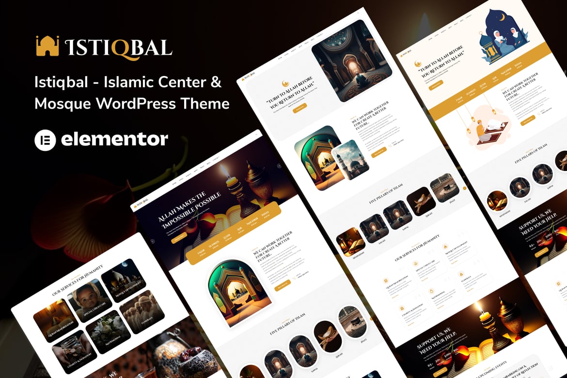 Istiqbal - Tema WordPress untuk Pusat Islam & Masjid yang Menawan