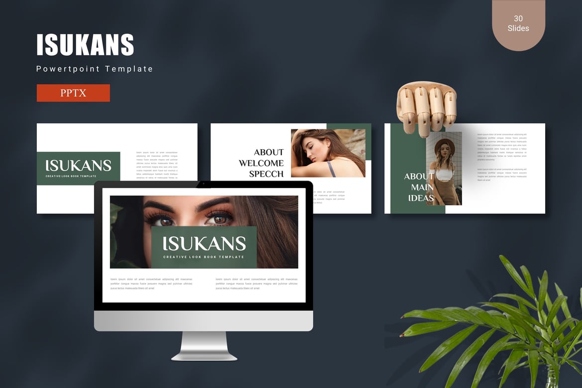 Template PowerPoint Isukans - Presentasi yang Memukau dan Efektif