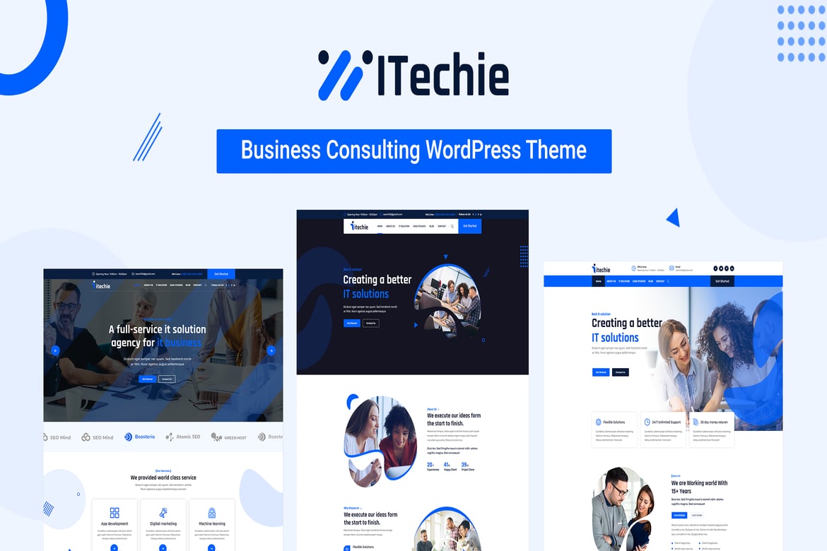 Tema WordPress Solusi dan Layanan IT yang Menarik dan Modern