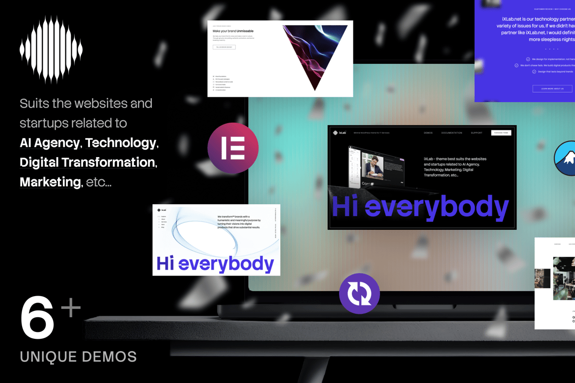 iXLab | Tema WordPress Minimalis untuk Agensi Modern