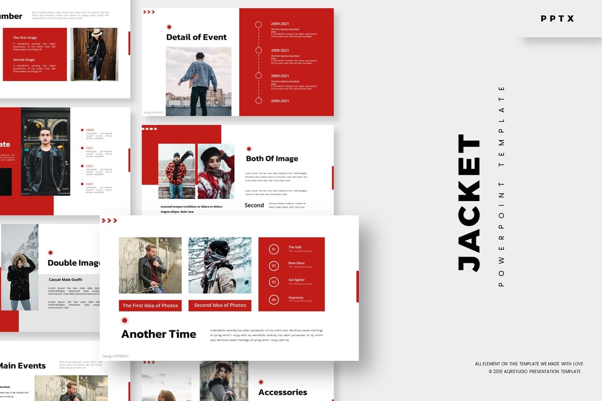 Template Powerpoint Jacket - Solusi Presentasi Profesional