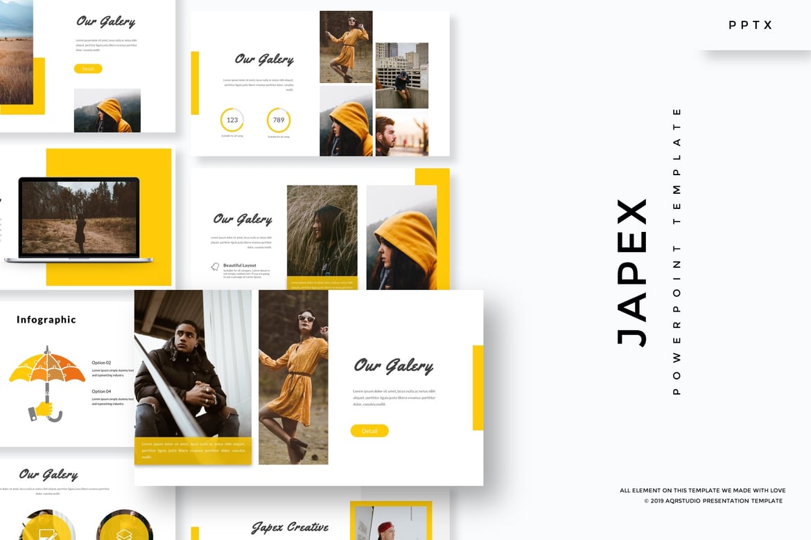 Japex - Template PowerPoint Serbaguna untuk Presentasi Profesional