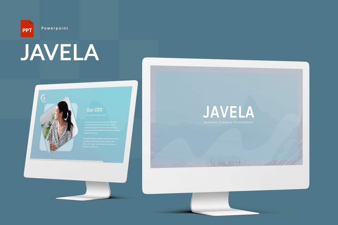 Javela - Template Powerpoint Serbaguna yang Menarik