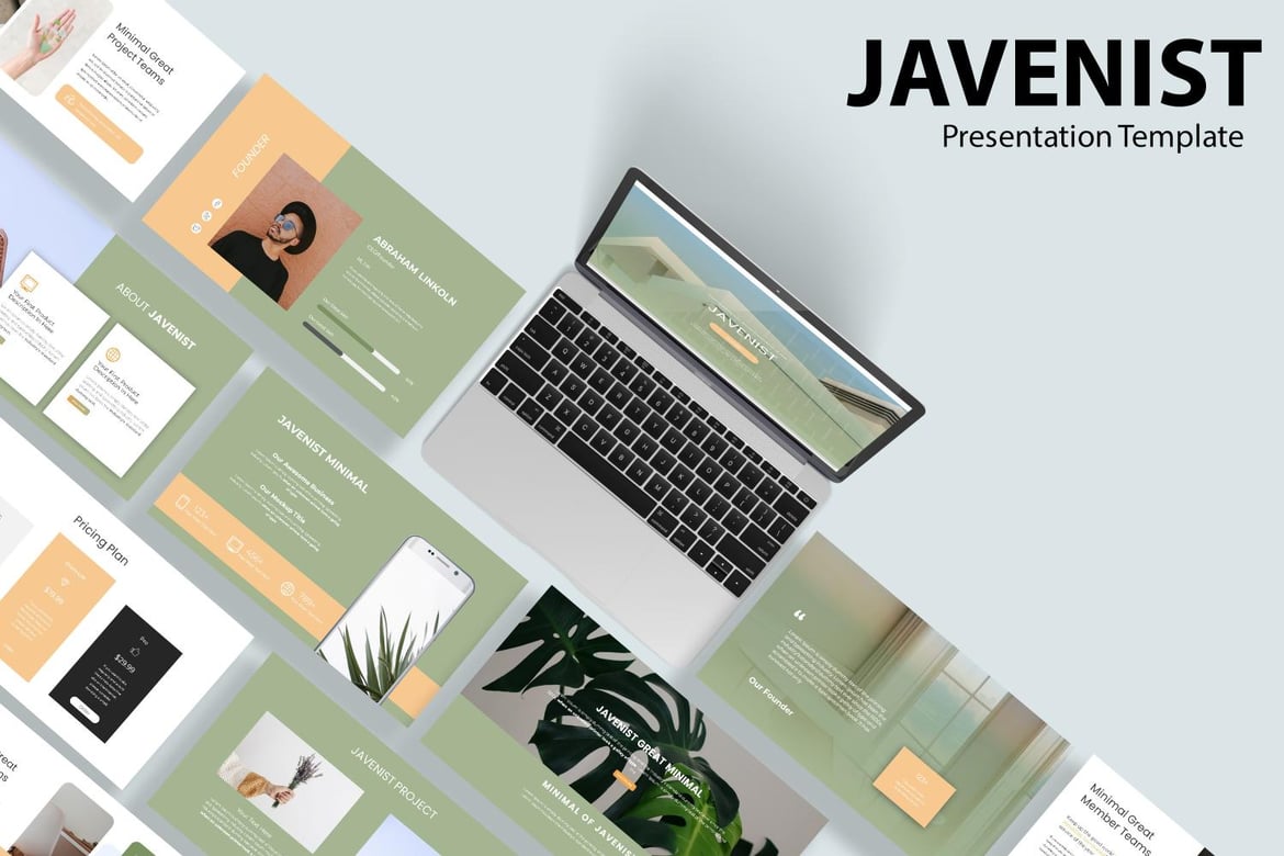 Template Powerpoint Javenist yang Menarik dan Serbaguna