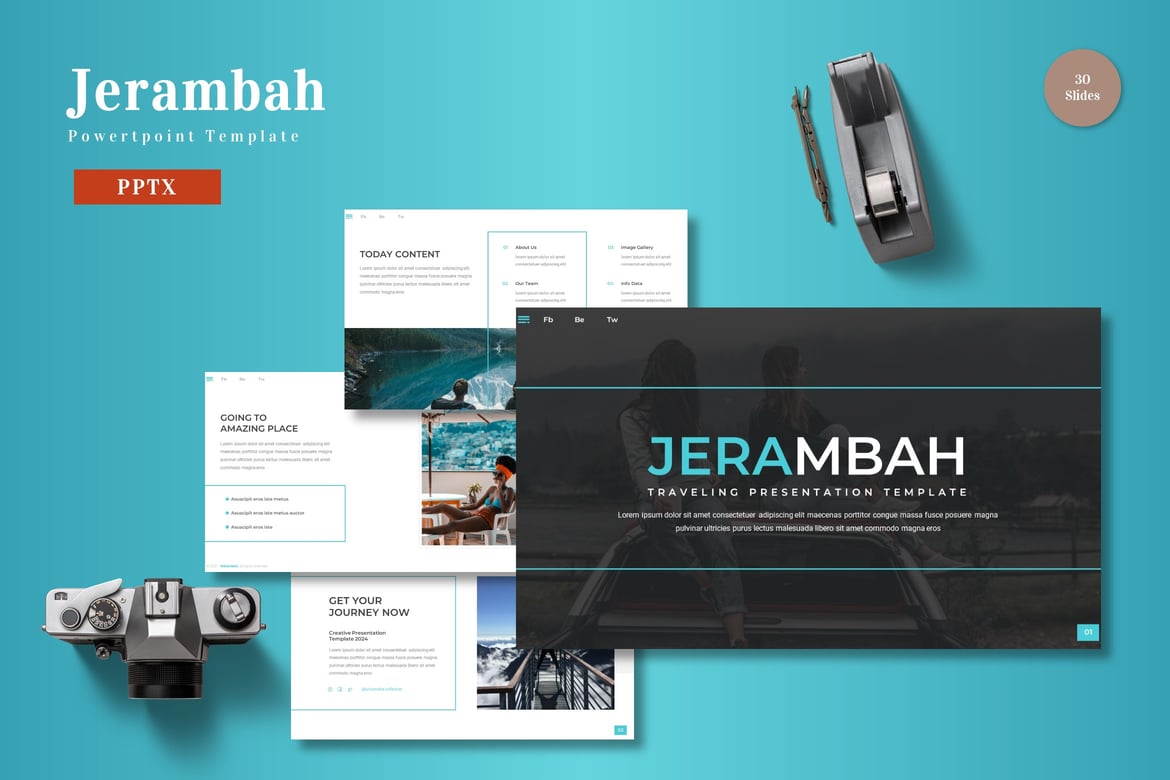 Template Presentasi Jerambah - PowerPoint yang Menarik dan Efektif