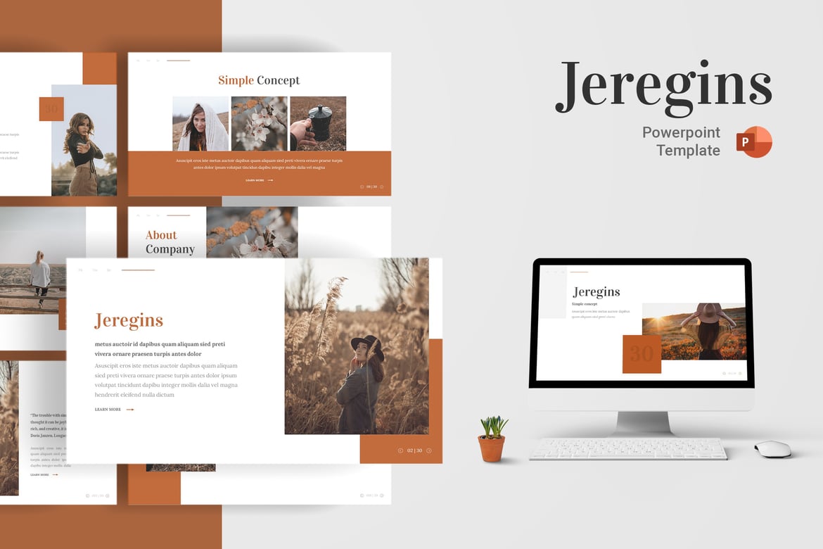 Template Presentasi Powerpoint Jeregins - Solusi Kreatif untuk Semua Kebutuhan Anda