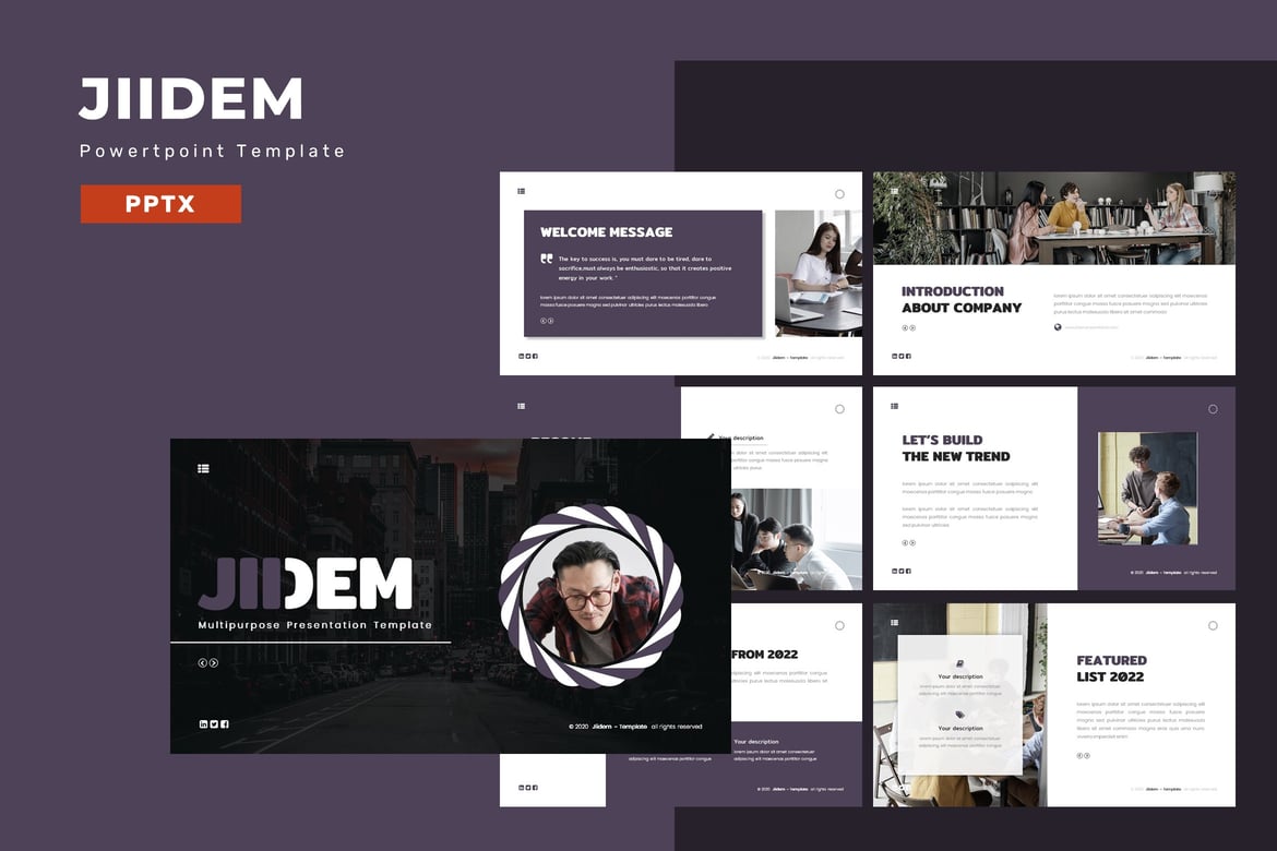 Jiidem - Template PowerPoint Serbaguna untuk Semua Kebutuhan Anda