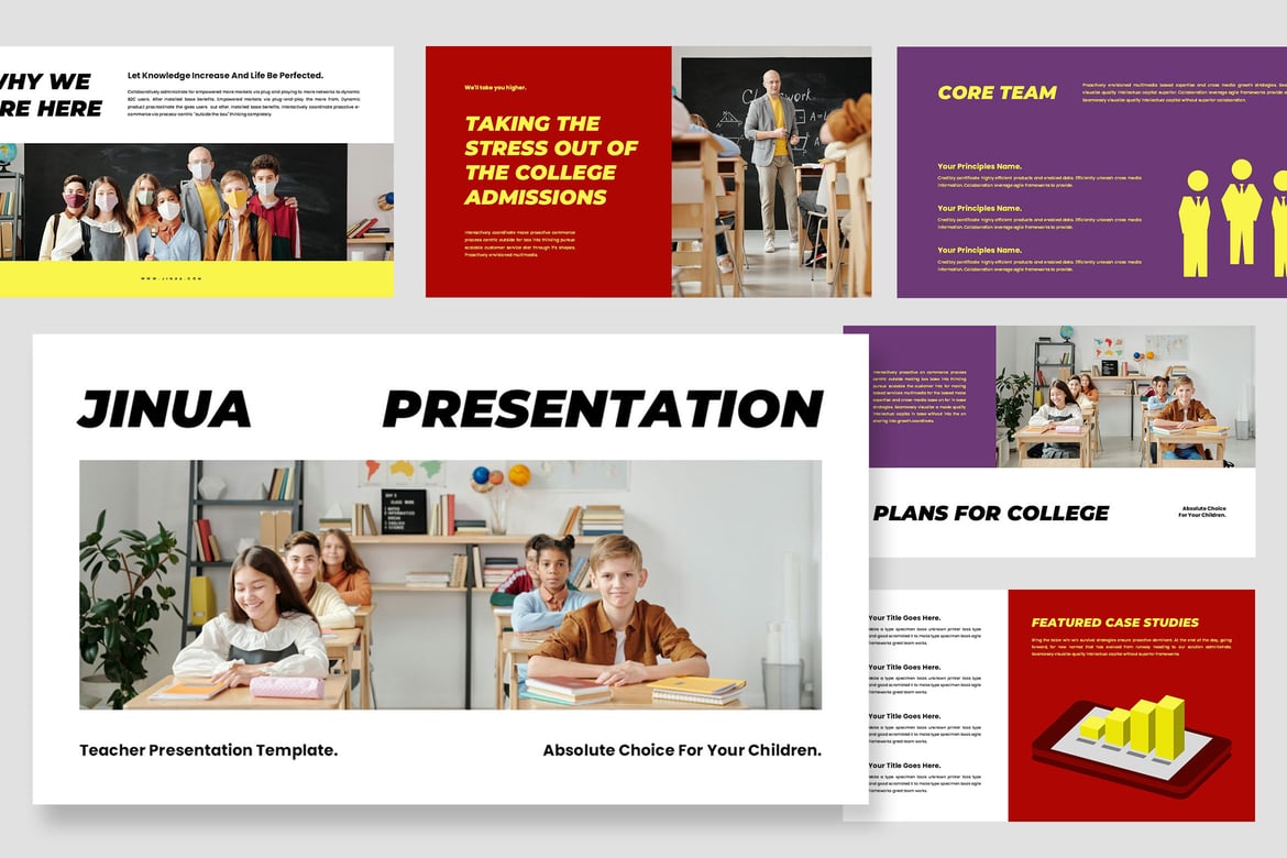 Template PowerPoint Sekolah Jinua: Solusi Kreatif untuk Presentasi Anda