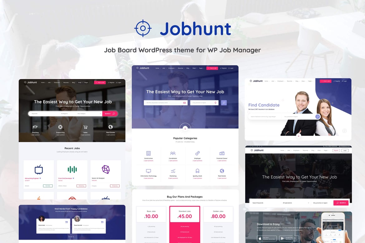 Jobhunt - Tema WordPress Terbaik untuk Papan Lowongan Kerja